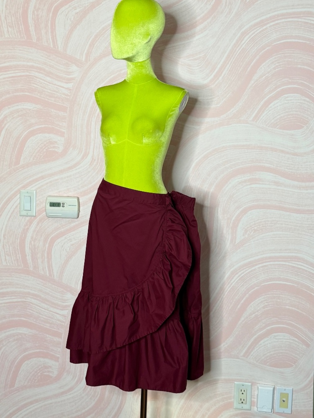 Ruffle skirt plus size
